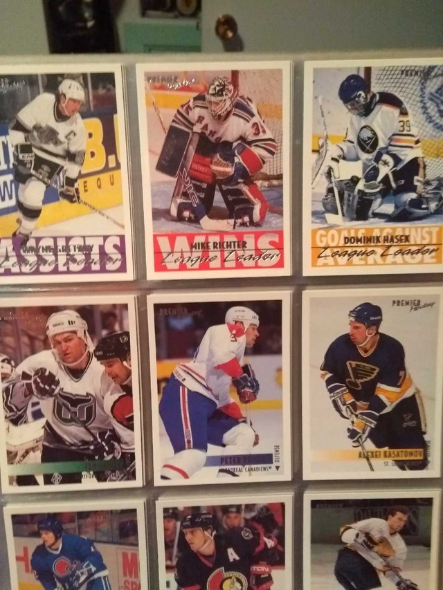 Série de carte de hockey o-pee-chee premium 1994-95 dans Art et objets de collection  à Ville de Québec - Image 2