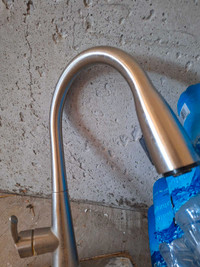 Brushed Nickel pull down Faucet for sale