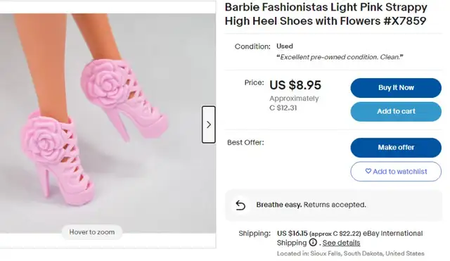 BARBIE SELLING OFF HER SHOE LOT in Toys & Games in Oshawa / Durham Region - Image 11