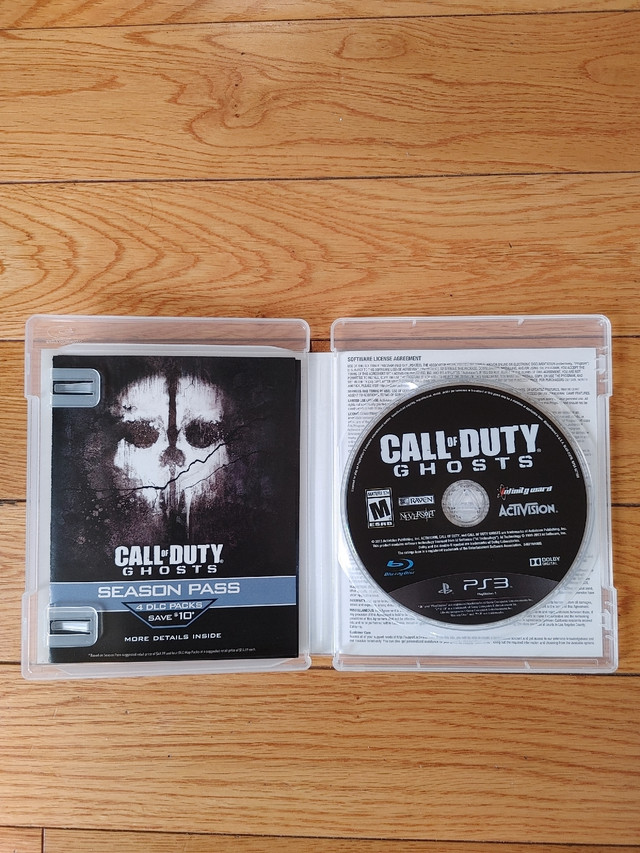 Call of Duty Ghosts in Sony Playstation 3 in Mississauga / Peel Region - Image 2