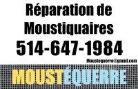 Réparation de Moustiquaires à Domicile - Laval et Rive Nord