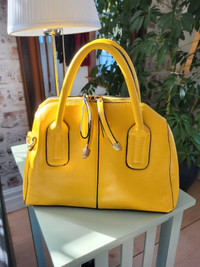 Yellow purse