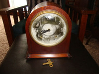 EARLY 1900's PLYMOUTH MANTLE CLOCK