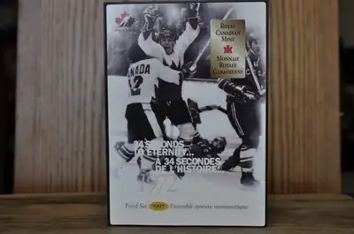 1997 Canada - Russia Hockey Summit PROOF DoubleDollar Set RCM, View more