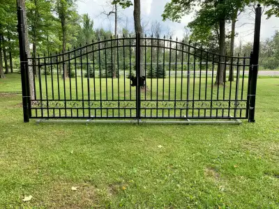 Wrought Iron gates available in stock, same day pick up available from North York location during bu...
