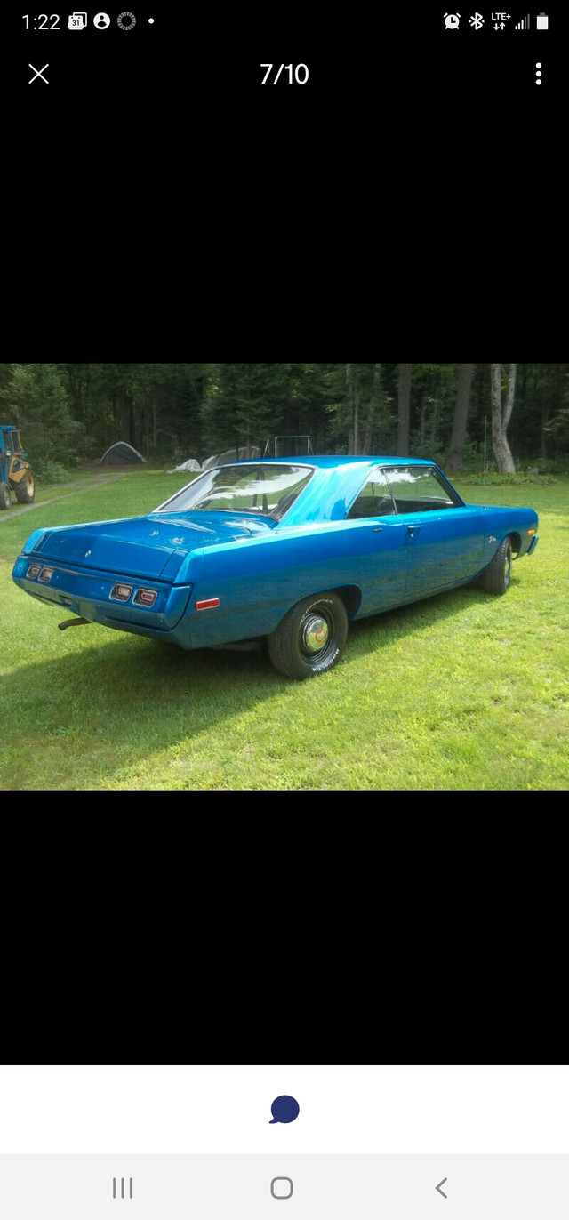 1973 DODGE DART SWINGER.  Now available!! in Classic Cars in Barrie