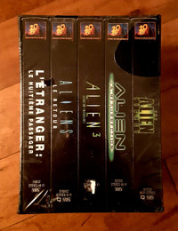 Coffret Francais Alien Legacy en VHS *NEUF*