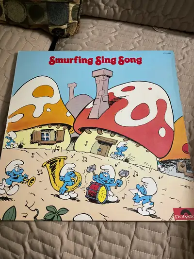 Smurfing Sing Along on vinyl record, View more