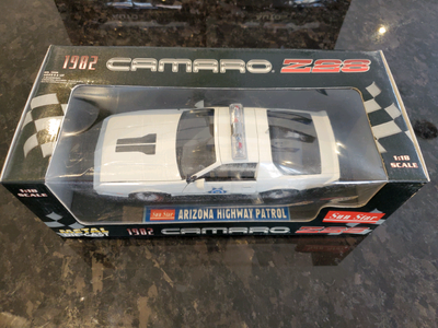 Rare BNIB Item No. 1926 Sun Star 1982 Chevrolet Camaro Z/28 Police Car Arizona Highway Patrol Model...