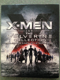 X-Men and the Wolverine Collection 6 blu-ray set mint