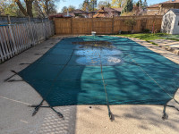 Free pool safety cover / tarp