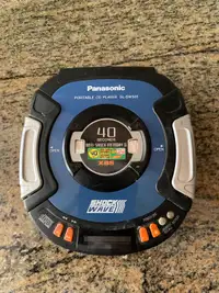 Panasonic Portable CD Player Shockwave SL-SW505 - Tested & Works