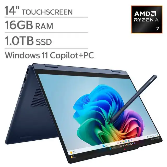 NEW Lenovo IdeaPad 5 Touchscreen 2-in-1 15" 1TB Laptop