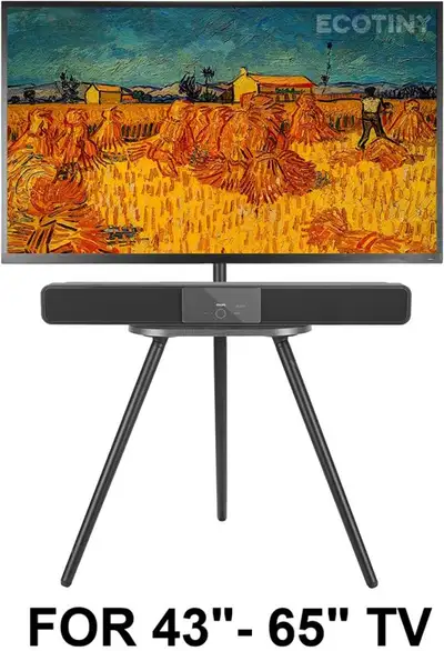 ECOTINY TRIPOD EASEL TV STAND FOR 43" - 65" SCREEN, View more