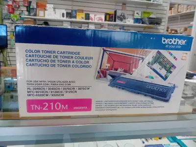 I'm selling a new Brother TN-210M magenta toner cartridge, compatible with HL-3040CN, 3045CN, 3070CW...