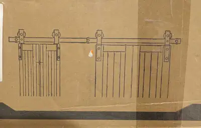 BNIB WINSOON Bifold Door Hardware for Closet, View more