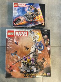 Lego marvel 76266 et 76245