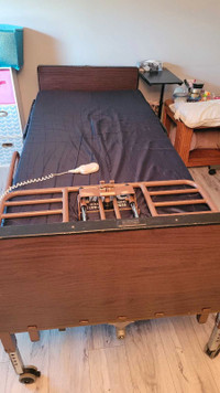 HOSPITAL BED AND ACCESSORIES 