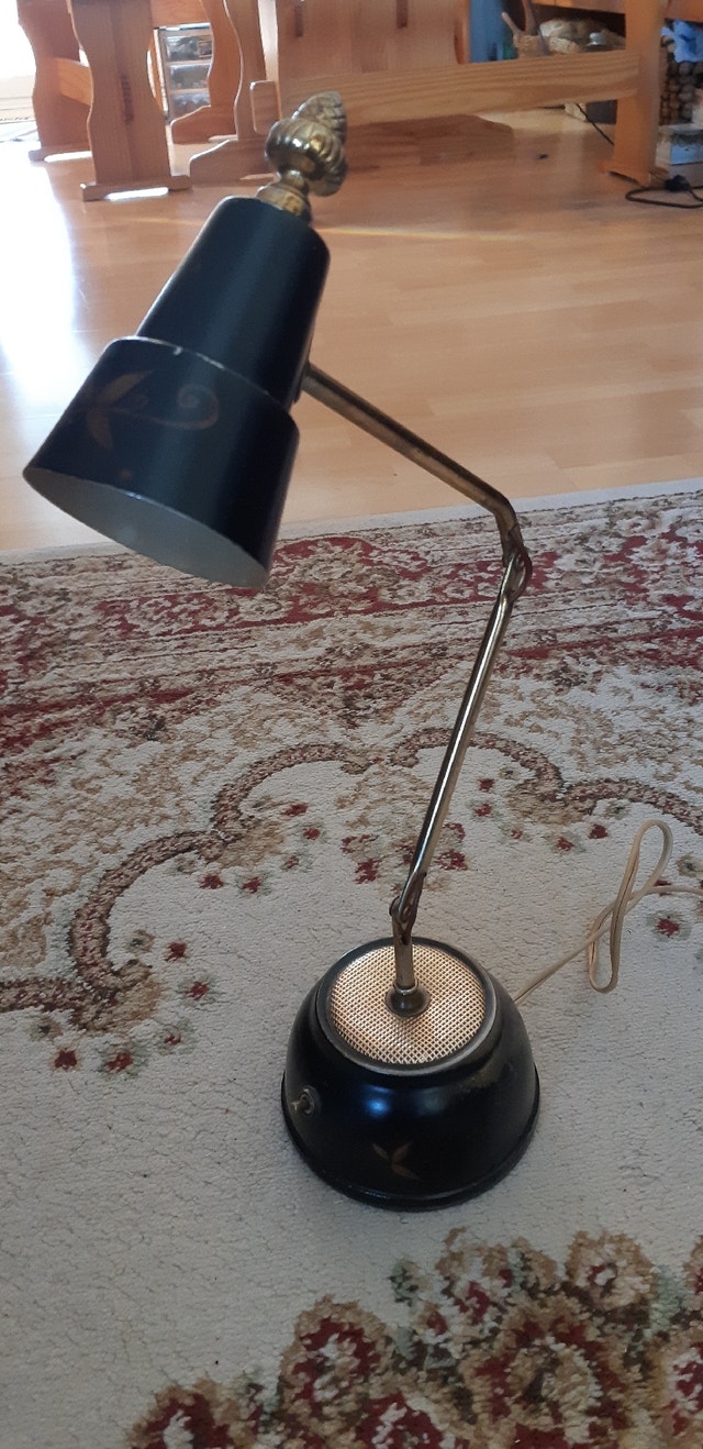 Desk Lamp 1950s adjustable desk lamp Arts & Collectibles City of