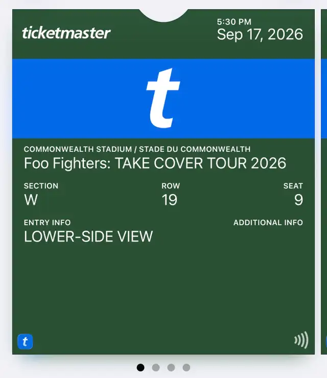 Foo Fighter Tickets For Sale