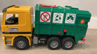 Toy: Bruder COMMERCIAL MAN TGS Garbage / Recycling truck