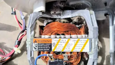 Dryer Motor assembly and harnes, View more