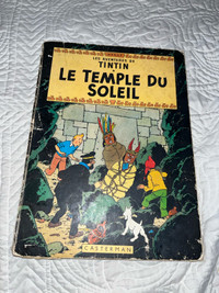 Les aventures de Tintin livres vintage