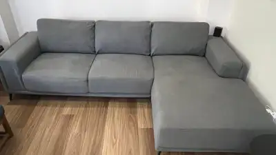 112 inches long Structube Ariane Sectional Sofa, View more