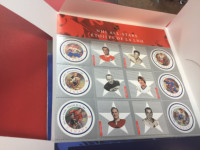 NHL ALL-      STARS STAMPS