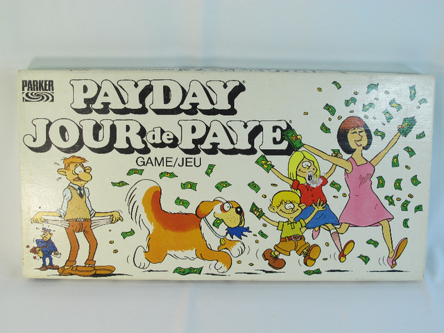 Payday 1984 Board Game Parker Brothers 100% Complete Excellent in Toys & Games in Regina