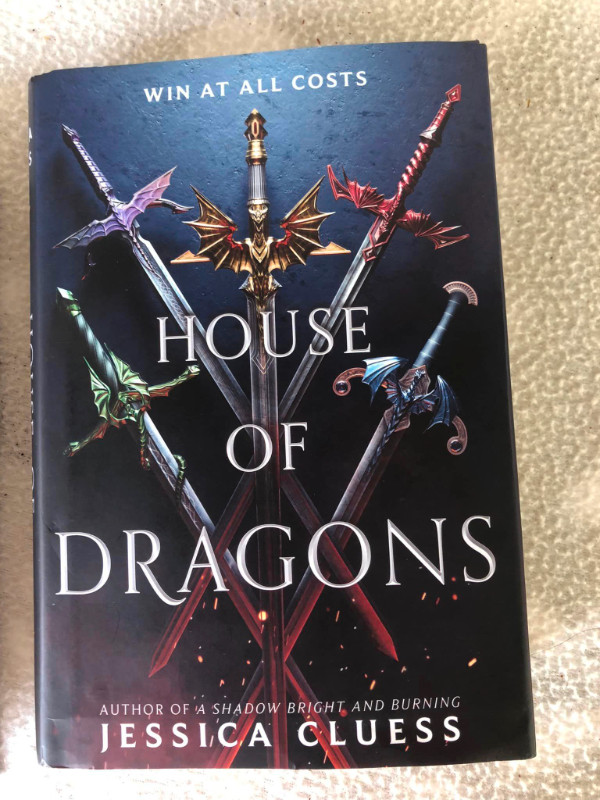 House of Dragons by Jessica Cluess hardcover in Fiction in Winnipeg