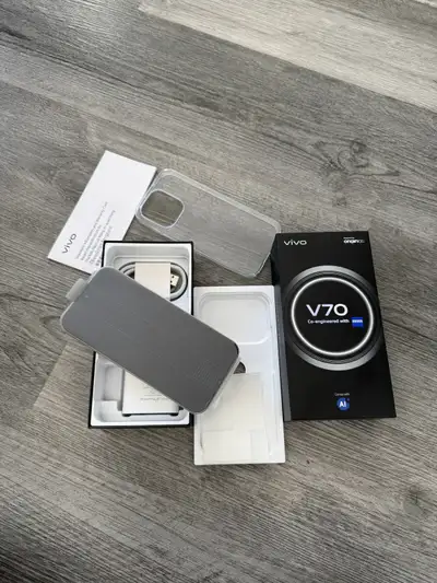 Brand-new Grey Vivo V70 12GB/512GB - Case, View more