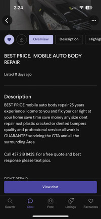 Beware auto body repair “bill/michael bobby simms”