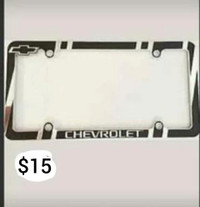 Brand New Chevrolet License Plate Frame For Sale