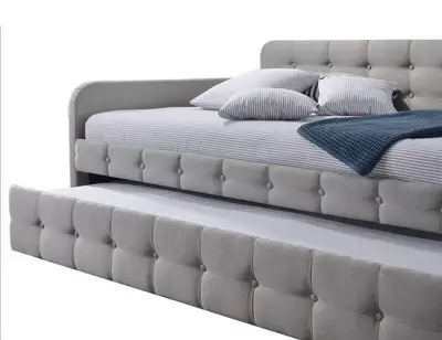 Bed with pop up trundle, View more