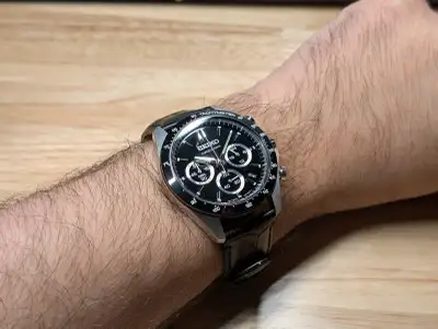 Seiko SBTR021 - Black Chronometer, View more