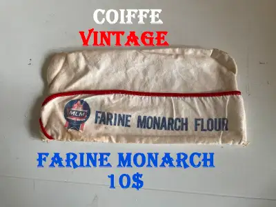Coiffe farine Monarch VINTAGE, View more