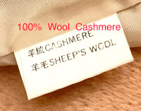 Brand New 100% Wool Cashmere Coat for Women