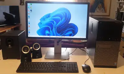 Dell Desktop System - Windows 11, 16GB Ram, 260SSD, 22" Display, View more