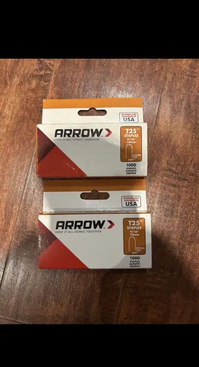 Arrow T25 Staples, View more