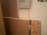 Free dry wall full sheets and OSB full sheet