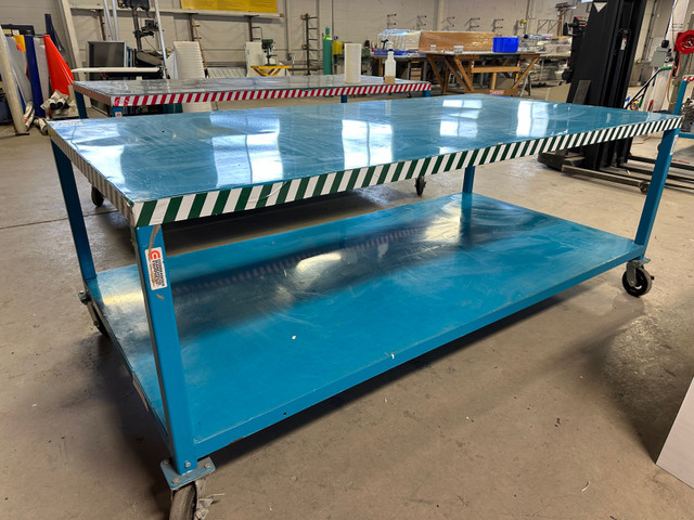 Heavy Duty steel work tables in Other Business & Industrial in Calgary - Image 2