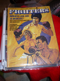 Lot 4 Magazine de Kung Fu de Bruce Lee et sports de combats