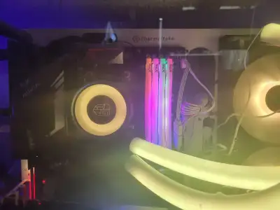 Motherboard and cpu Gaming Bundle | Ryzen 5 5600X + 32GB RGB, View more