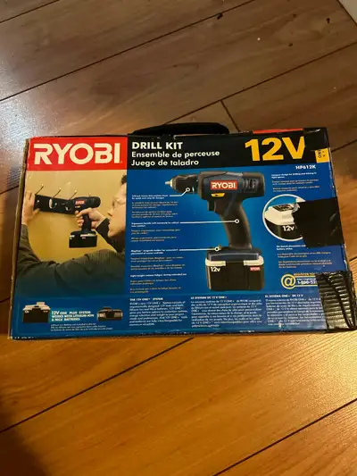 Ryobi 12V Drill Kit, View more
