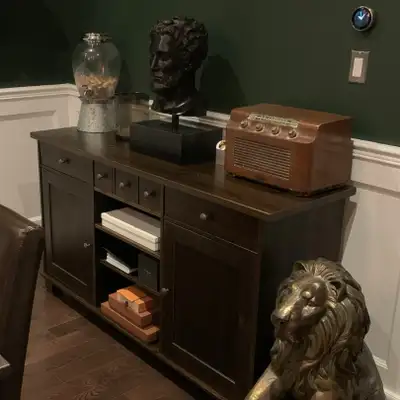 Sideboard, hutch, wood storage, View more