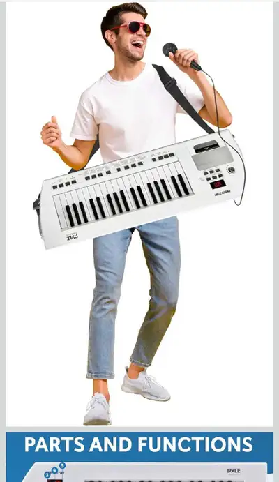 New Pyle, Portable Digital Electronic Piano 37 Keys , View more
