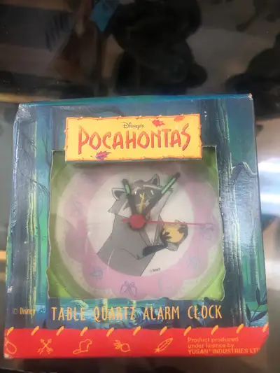 Disney Pocahontas Quartz Alarm Clock, View more