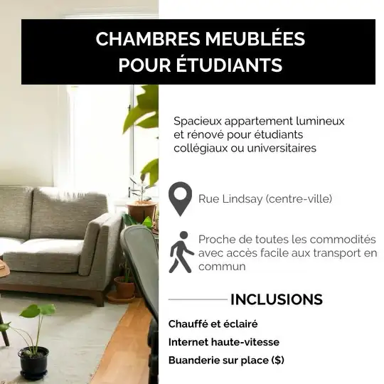 Chambre privé étudiant à louer centre-ville Drummondville in Room Rentals & Roommates in Drummondville - Image 11