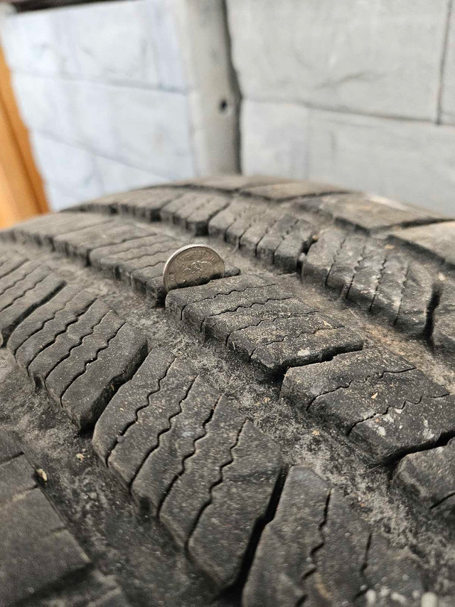 Michelin winter ltx on steel rims in Tires & Rims in Bedford - Image 2